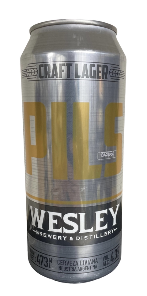 Cerveza tipo Amber x 473 ml Wesley