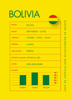 CAFÉ BOLIVIA - 1 KG en internet
