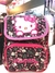 MOCHILA CHICA HELLO KITTY NEGRA