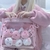 cartera kawaii rosa - comprar online