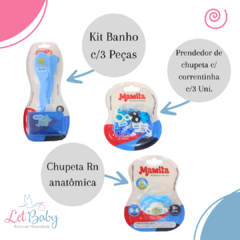 KIT BABY MAMITA MENINO - Let Baby Bolsas De Maternidade