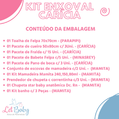 KIT ENXOVAL CARÍCIA MENINA - comprar online