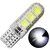 LAMPARA T10 LED X10 UNIDADES LARGA POSICION PATENTE INTERIOR - comprar online