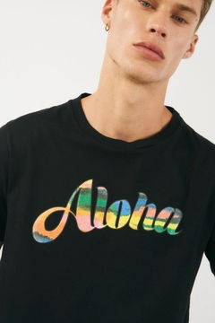 REMERA ALOHA ACUARELA M/C BENSIMON - comprar online