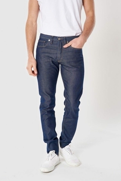 PANTALON STANDARD LEATHER BLUE BENSIMON - comprar online