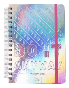 Agenda 2024 Holografica 15x21 semanal PPR - comprar online