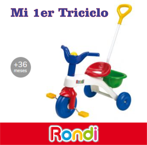 Triciclo rondi blue metal clearance