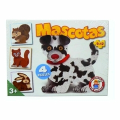 ROMPECABEZAS "MASCOTAS´´ x4 - LeBebot.com