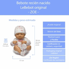 ZOE- Bebote Recién Nacido-Lb406 - LeBebot.com