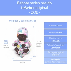 ZOE- Bebote Recién Nacido-Lb410 en internet