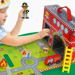 ESTACIÓN DE BOMBEROS ¡Con Caja Valija! Tooky Toy en internet