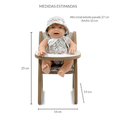 KIT LE BEBOT N° 14 - Sillita de comer chica + Bebote chico - LeBebot.com