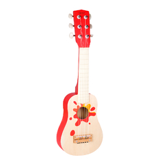 GUITARRA DE MADERA ESTRELLA