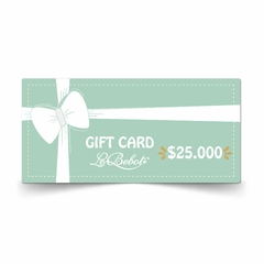 ¡GIFT CARD LE BEBOT! - tienda online