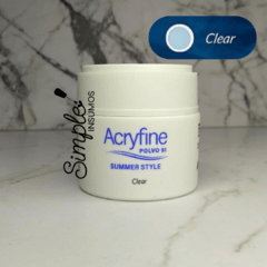 ACRYFINE - Polímero 30gr - Cristal