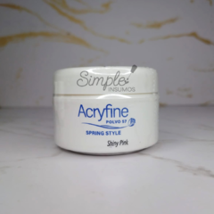 ACRYFINE - Polímero 30gr - Shiny Pink