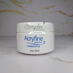 ACRYFINE - Polímero 30gr - Shiny Peach