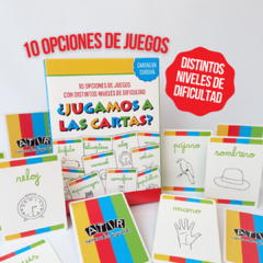 Jugamos a las Cartas? Cartas Cursiva - Rincón Creativo 