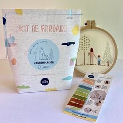 Kit de Bordado Ilustracion Paisaje