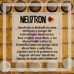 Neutron Juego de estrategia abstracto - Rincón Creativo 