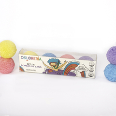 Set de mini bombas de baño x 4 - comprar online