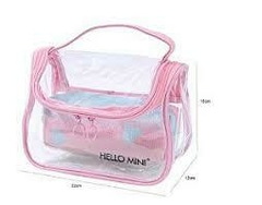 KIT NECESSAIRE C/2 PÇS HELLO MINI - HM1025