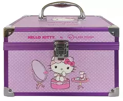 Maleta Hello Kitty by Klass Vough - Estampa Lilás – Compacta e Resistente – DBHK-01L - comprar online