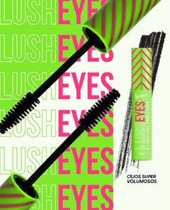 Máscara para cílios Lush Eyes cílios super volumosos