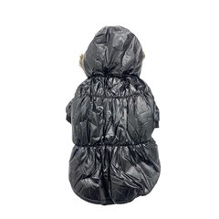 CAMPERA PUFFER INFLADA NEGRA - PR