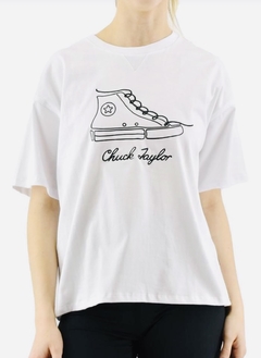 Remera Converse Moda All Star Chuck Taylor Mujer