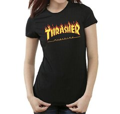 REMERA THRASHER FLAME DAMA Comprar en Xsitestore