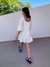 Vestido Flávia curto linho - Off white - comprar online
