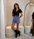 Shorts Verônica - Azul - comprar online