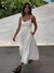 Vestido Sofia em linho - Off white - comprar online