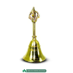 campana con corona de bronce (12cms) - comprar online