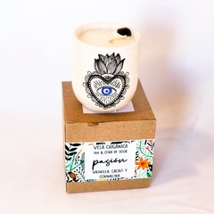 Velas de Soja en cuenco ceramico - comprar online