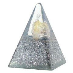 Pirámide Aurea Chica Cristal De Citrino