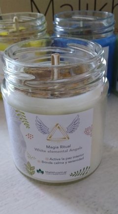 Velas de Soja - Magia Angelical - Blanca