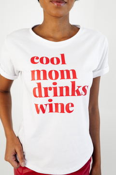 cool mom drinks wine - MyBest