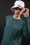 REMERA POCKET M/L VERDE