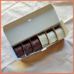 Alfajores brownie de DULCE DE LECHE - comprar online