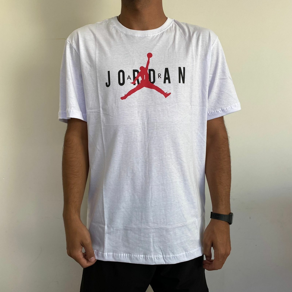 Camiseta Air Jordan Branca - Corre de Londrina