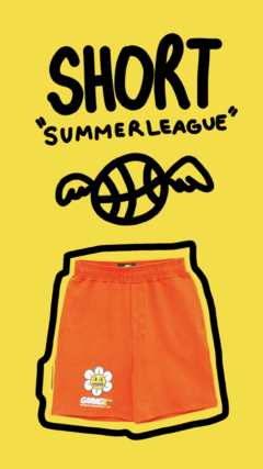 Short unisex Summer League #GarageAndFriends - comprar online