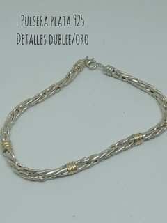 Pulsera clásica plata 925