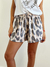 SHORT ANIMAL PRINT CAMEL - comprar online