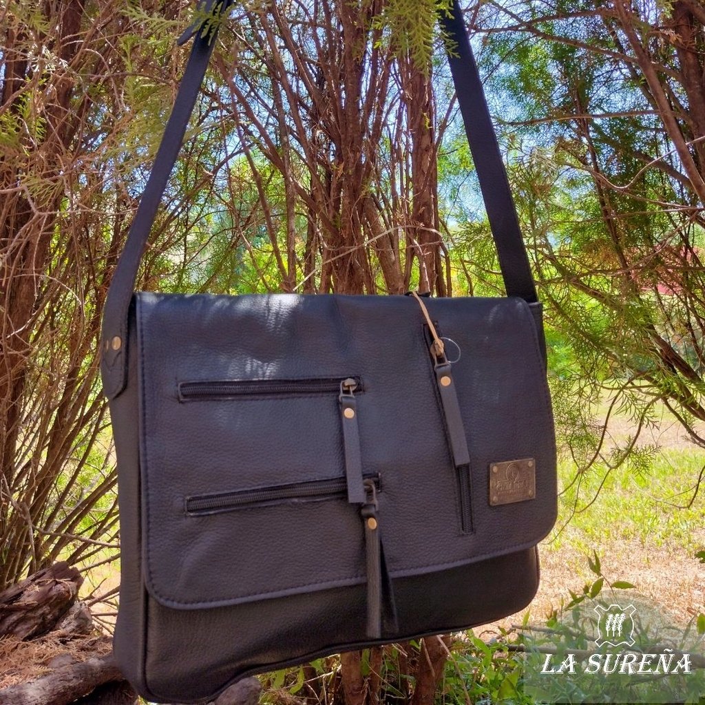 morral de cuero