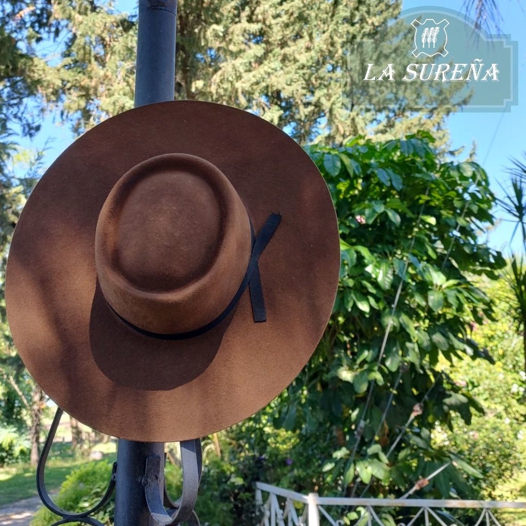 Sombrero de Paño negro ala 10 - Comprar en LA SUREÑA