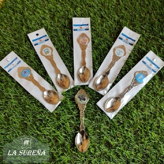 cuchara de metal con logo típico de Argentina - comprar online