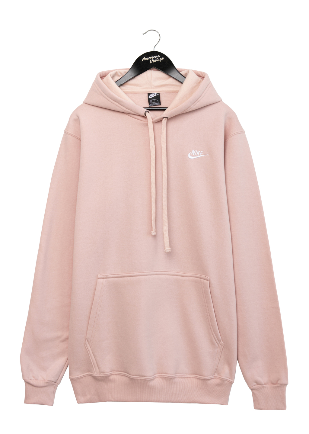 Baby pink nike outlet hoodie