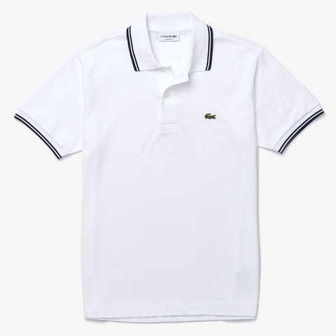 Remera lacoste best sale hombre blanca